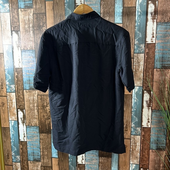 Cubavera small black button down shirt - Picture 10 of 16